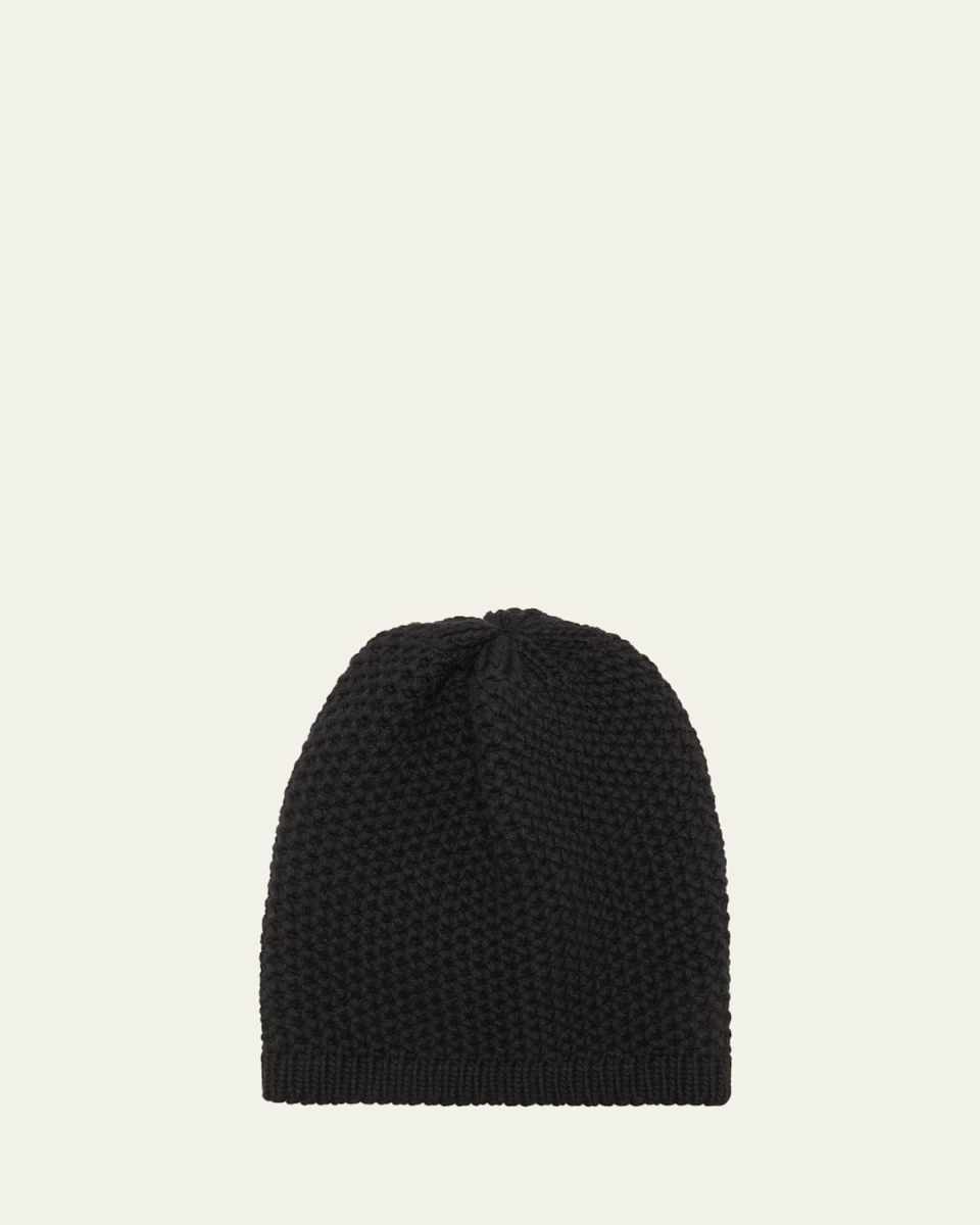 Knit Cashmere Beanie